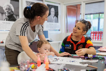 Tereesa With Young Mums And Bubs Participant