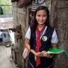 Ronita Outside Her Home In Philippines