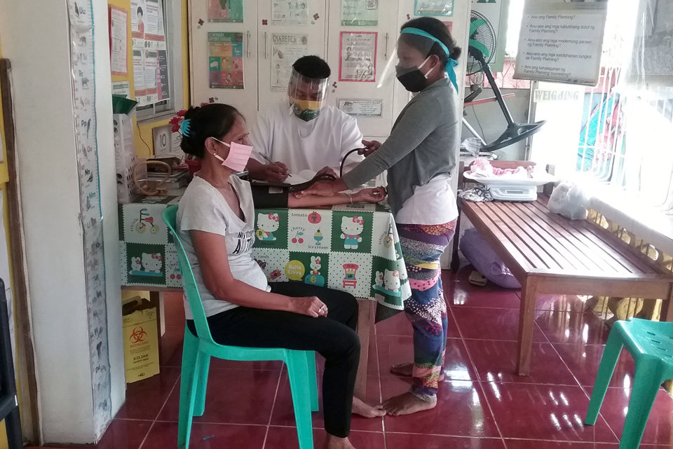 Shirley At A Health Clinic