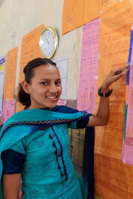 Laxmi In Classroom