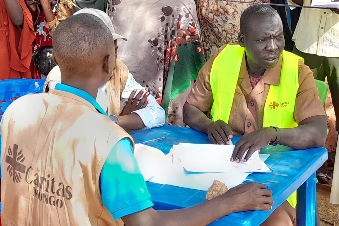 Caritas Mongo Supporting Sudanese Refugees As They Arrive In Chad Photo Credit Caritas Mongo