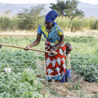 Woman in Tanzania.