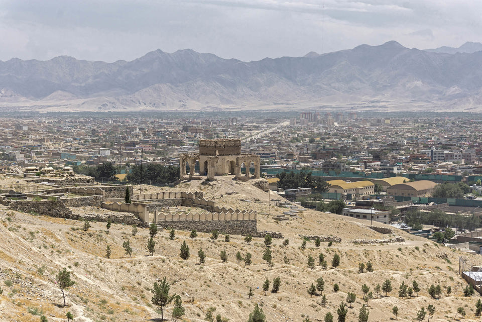 View Of The City Of Kabul, Afghanistan