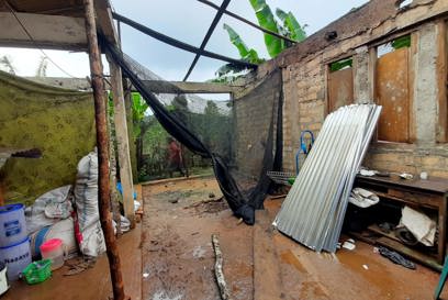 Flood Damage Aftermath Indonesia Caritas Indonesia