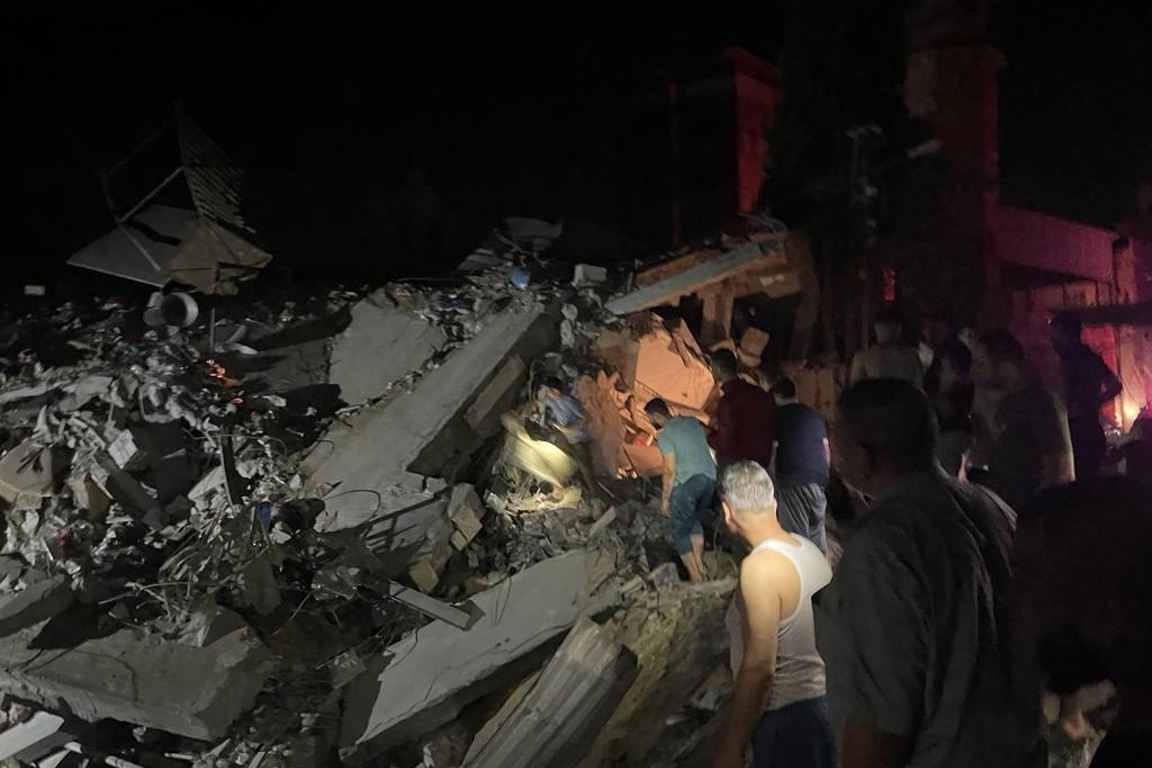 Aftermath Of An Air Strike On The Porphyrios Church Hall In Gaza Photo Credit Caritas Jerusalem