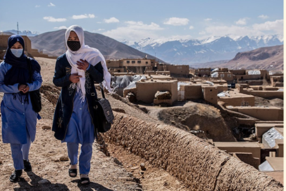 Afghanistan a country on the brink of collapse. Photo credit: CRS.