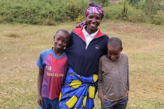 A Family In The Democractic Republic Of Congo