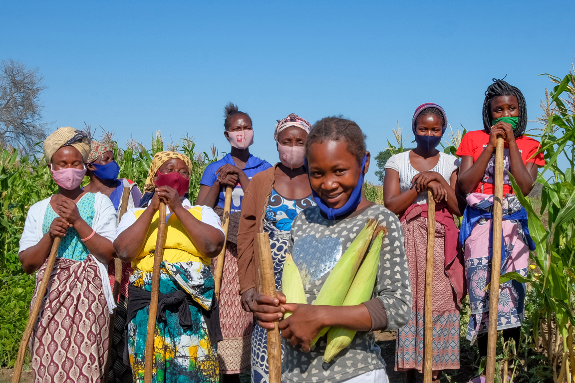 Anatercia In The Farm with other community members