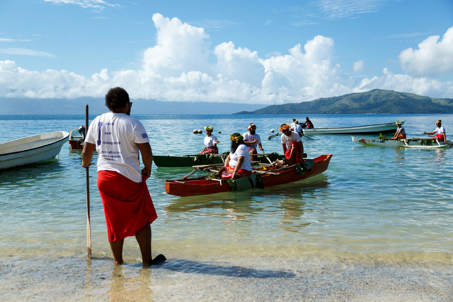 Pacific Island Community Organisations Meeting On Kioa Island In Fiji Ahead Of COP27 Talks. Photo Credit Miriam Deprez