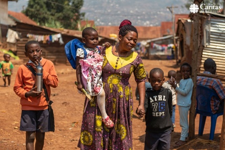 Rosalie With Her Children