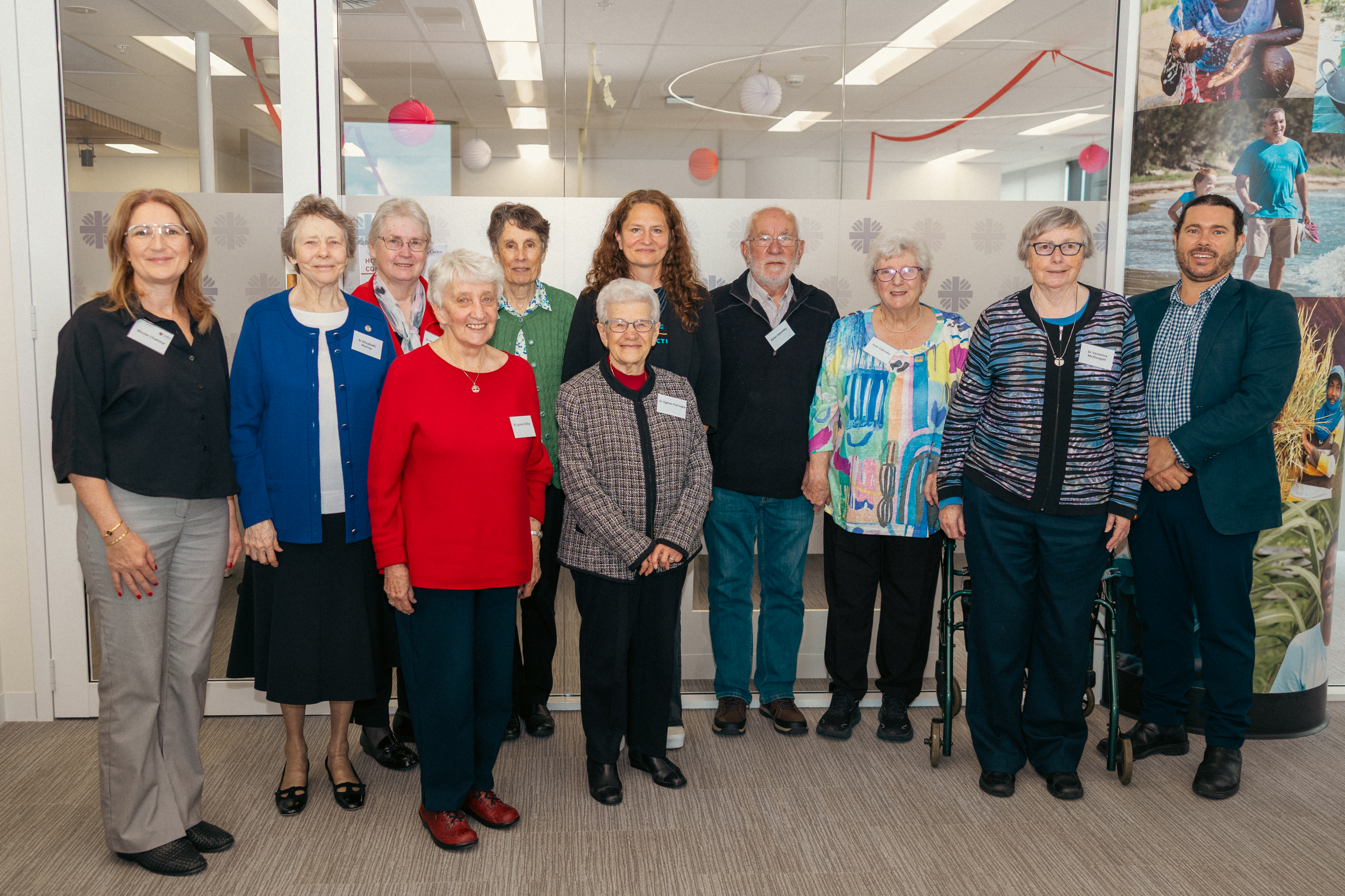 Tetiana Stawnychy (Centre) President Of Caritas Ukraine At A Morning Tea With Supporters Of The Caritas Australia Ukraine Appeal Photo Credit Caritas Autralia