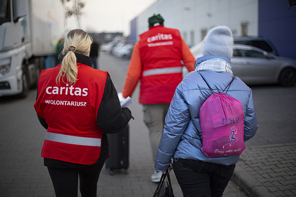 Caritas Poland Is Helping Support Refugees From Ukraine