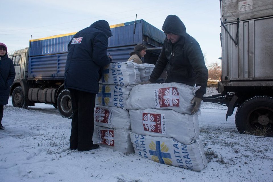 Caritas Agencies Distributing Emergency Supplies In Ukraine. Photo Caritas Germany (1)