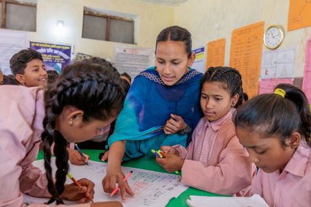 Laxmi With Students OG