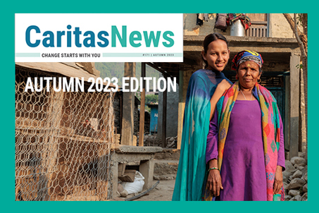 Caritas News Tile Autumn 2023